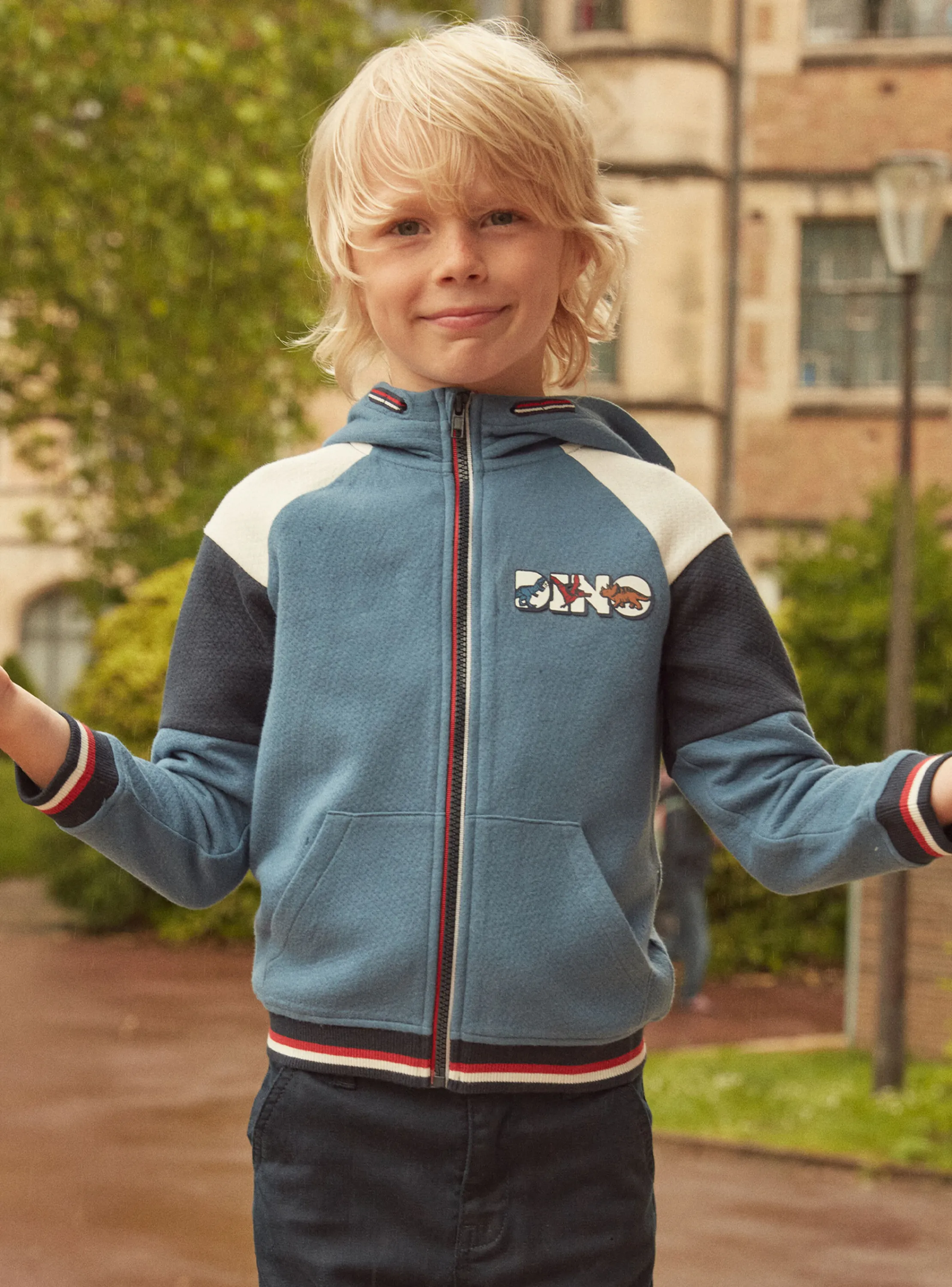 Cheap Sergent Major Sky blue KIDS CARDIGAN