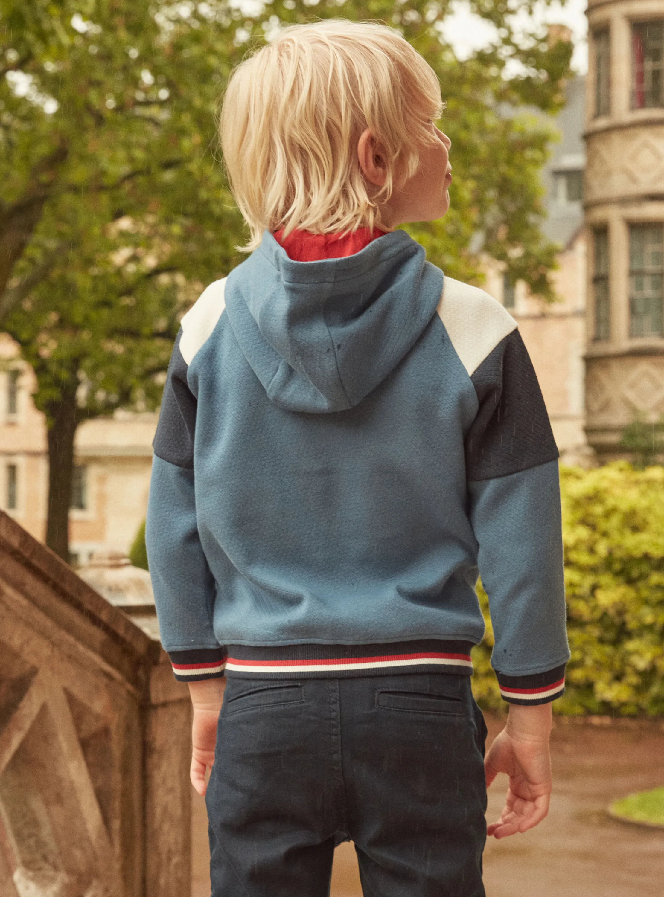 Cheap Sergent Major Sky blue KIDS CARDIGAN