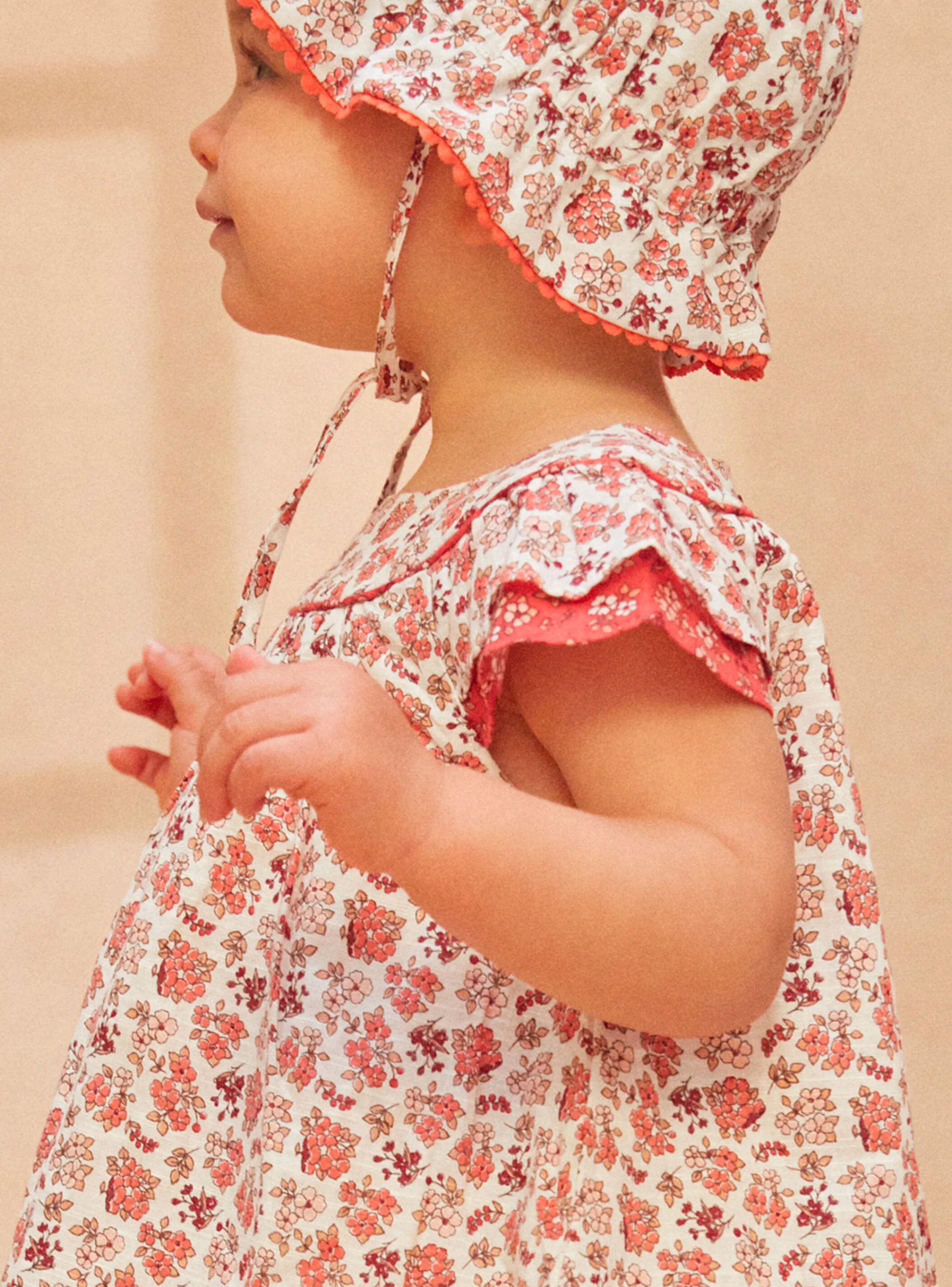 Cheap Sergent Major Terracotta patchwork dress