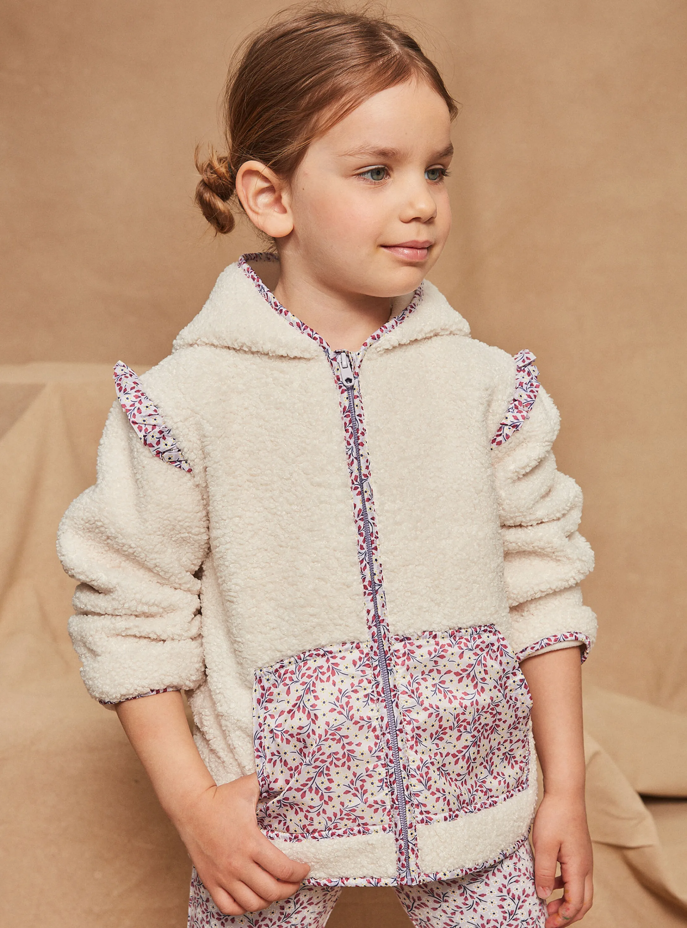 Best Sale Sergent Major Vanilla POLAR CARDIGAN