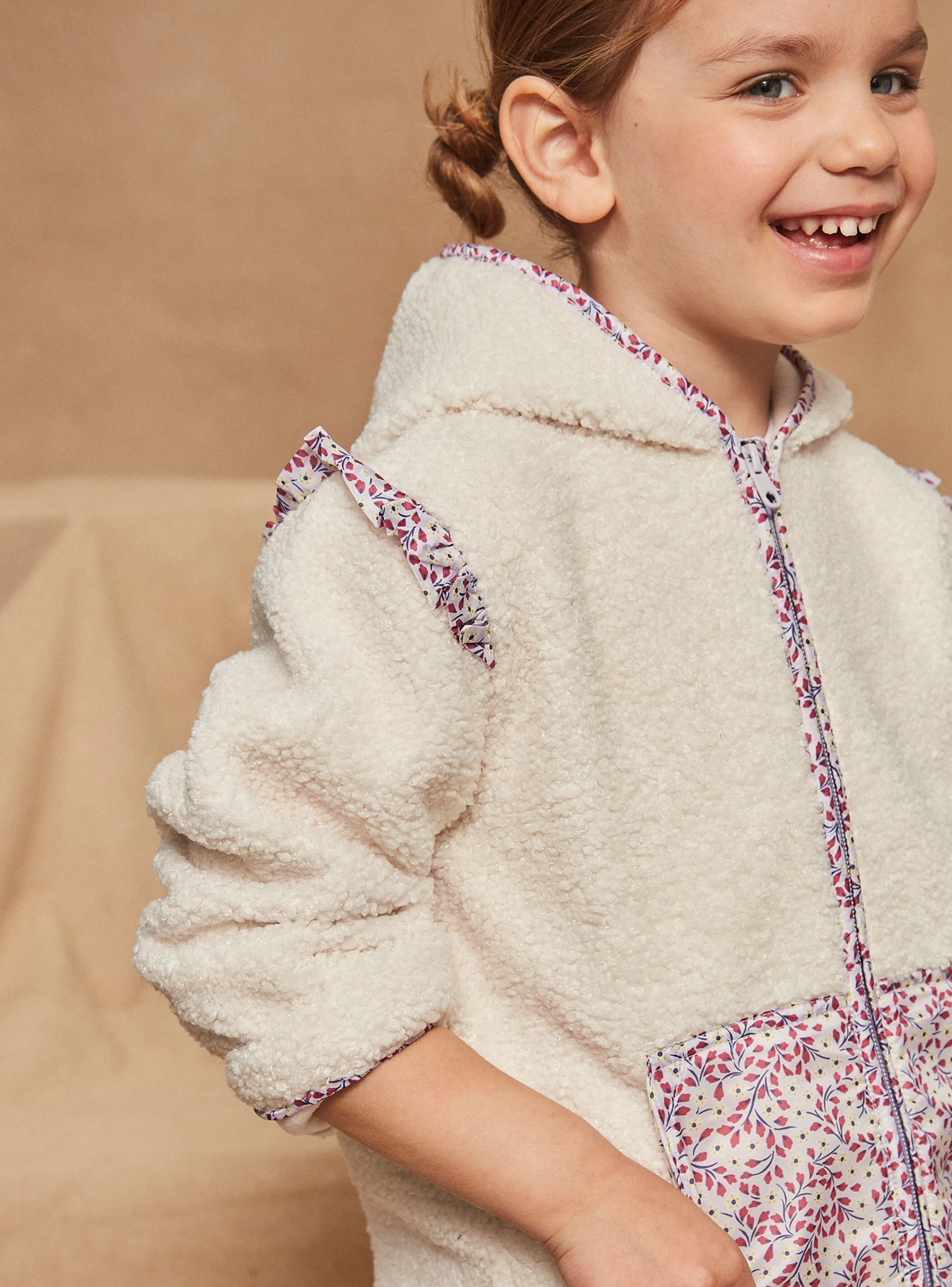 Best Sale Sergent Major Vanilla POLAR CARDIGAN