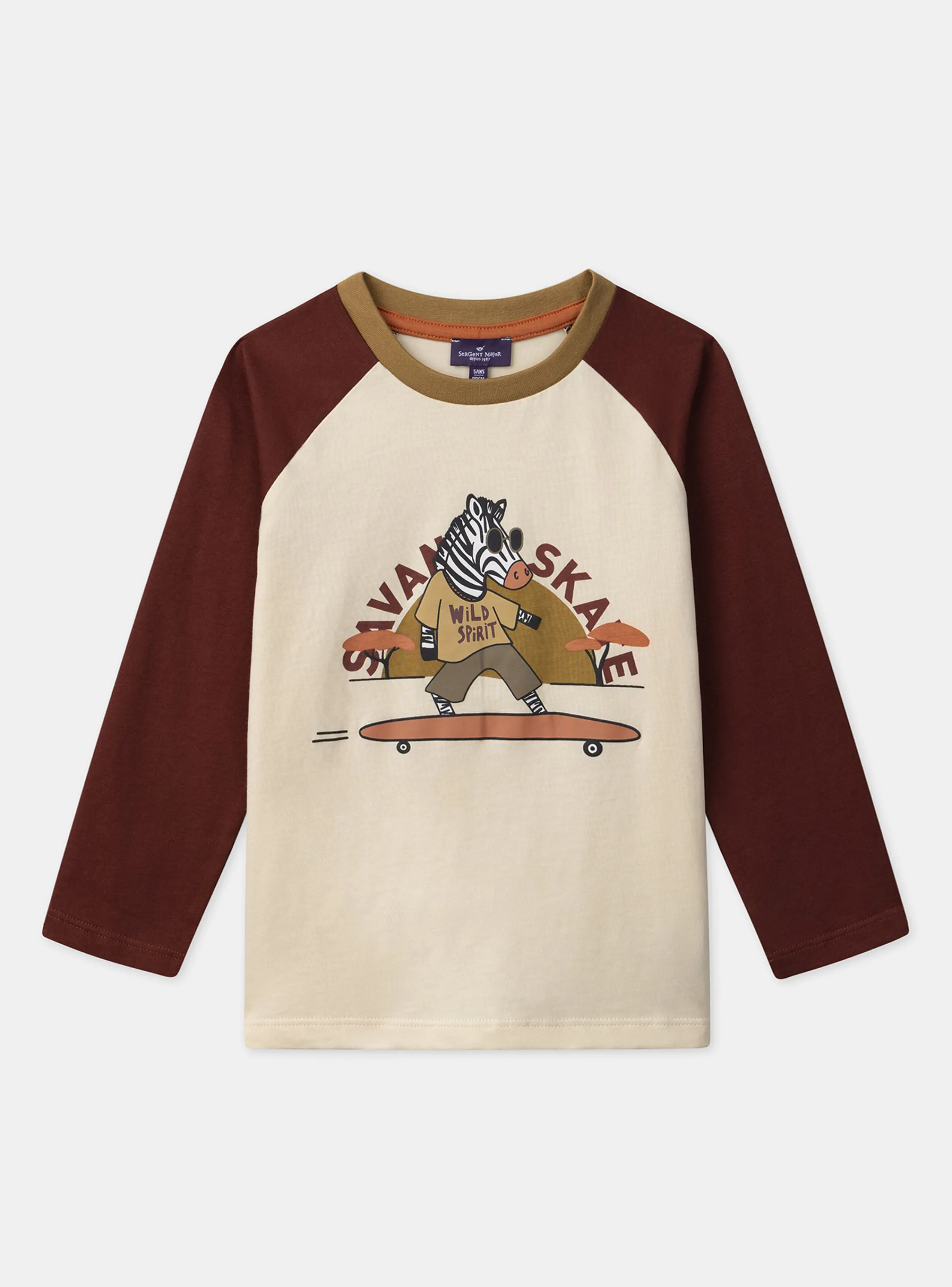 Best Sergent Major Vanilla TEE SHIRT LS