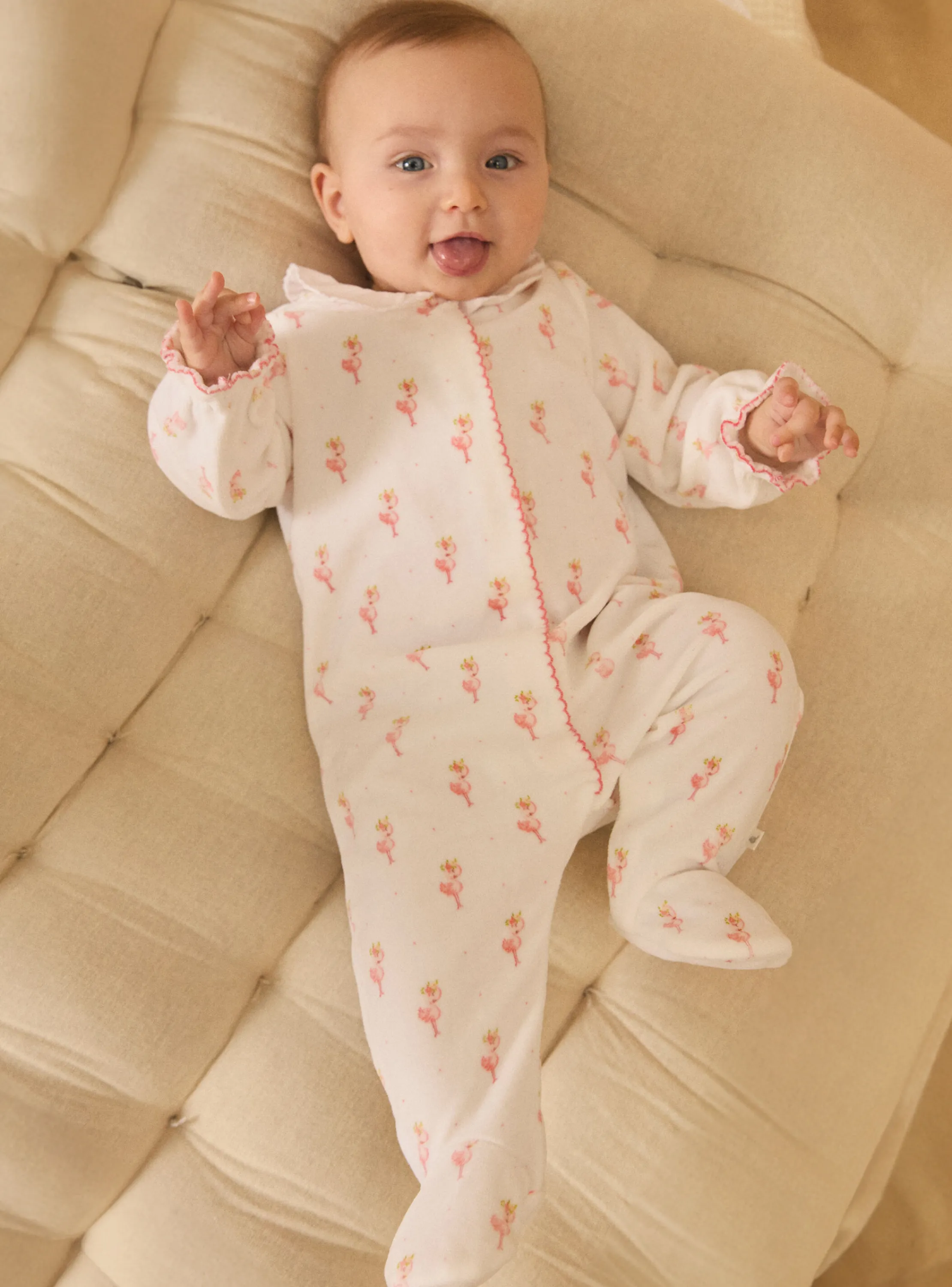 Clearance Sergent Major White BABYGROW
