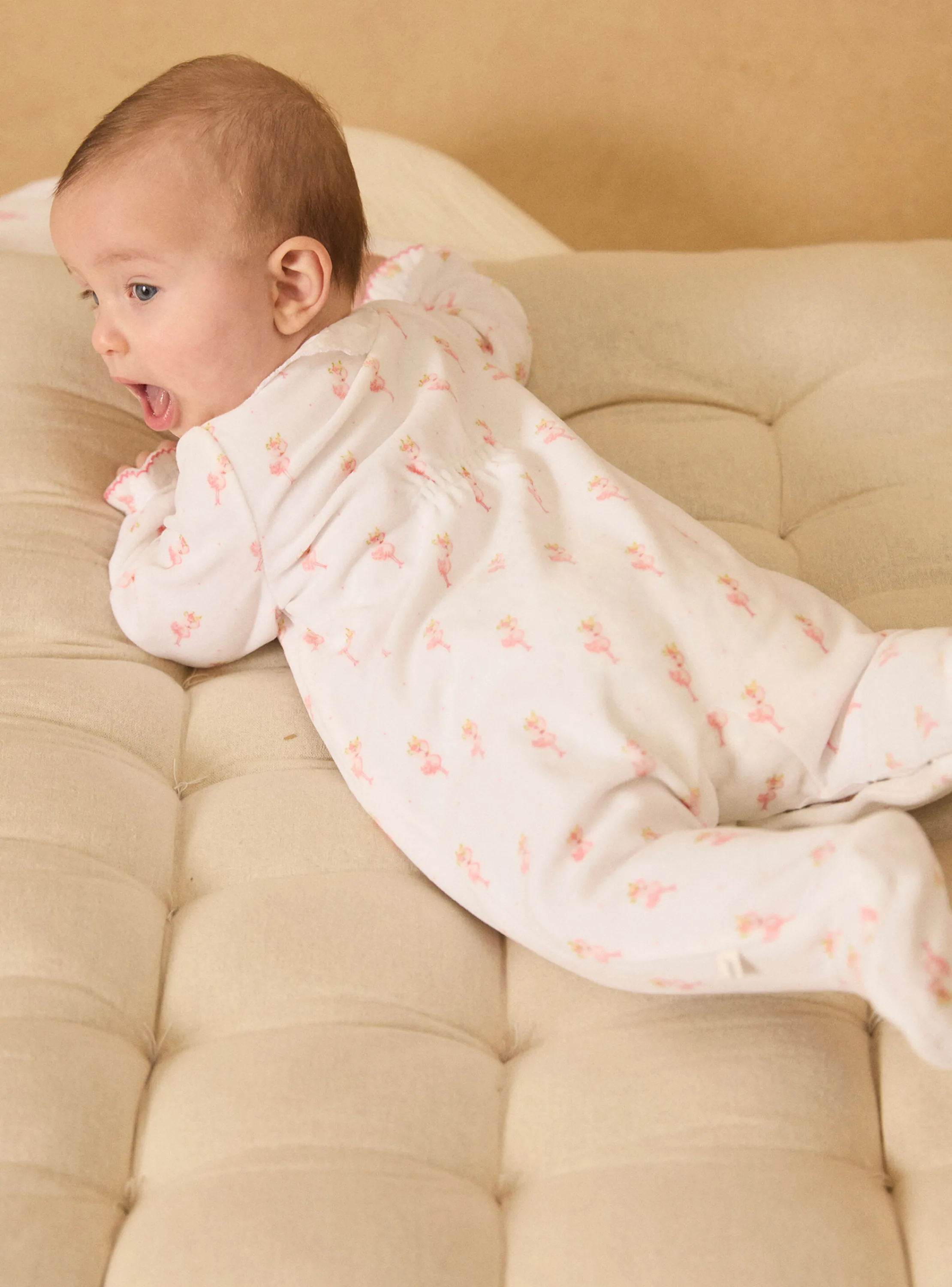 Clearance Sergent Major White BABYGROW