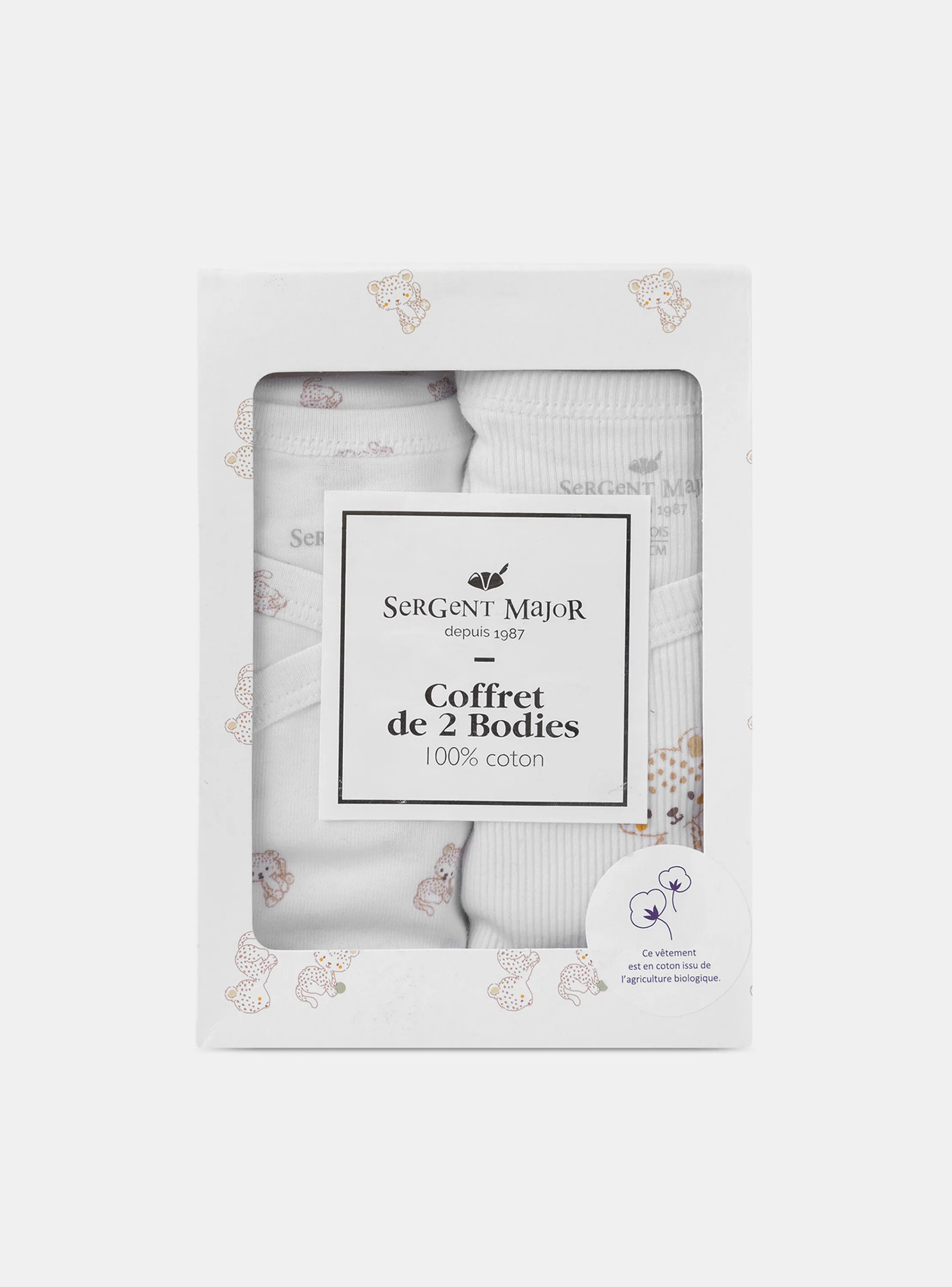 Store Sergent Major White BODYSUIT