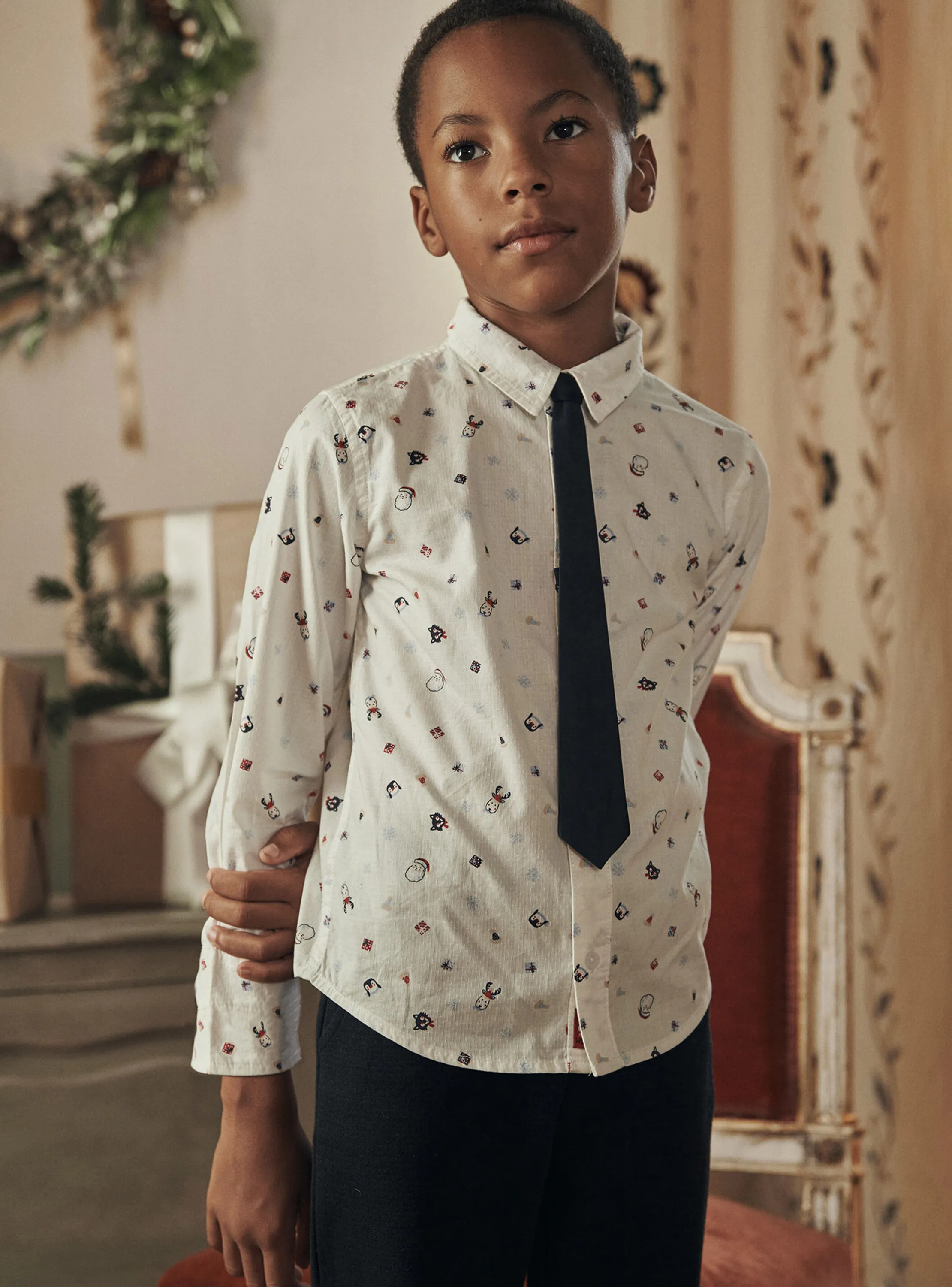 Best Sergent Major White Christmas print shirt