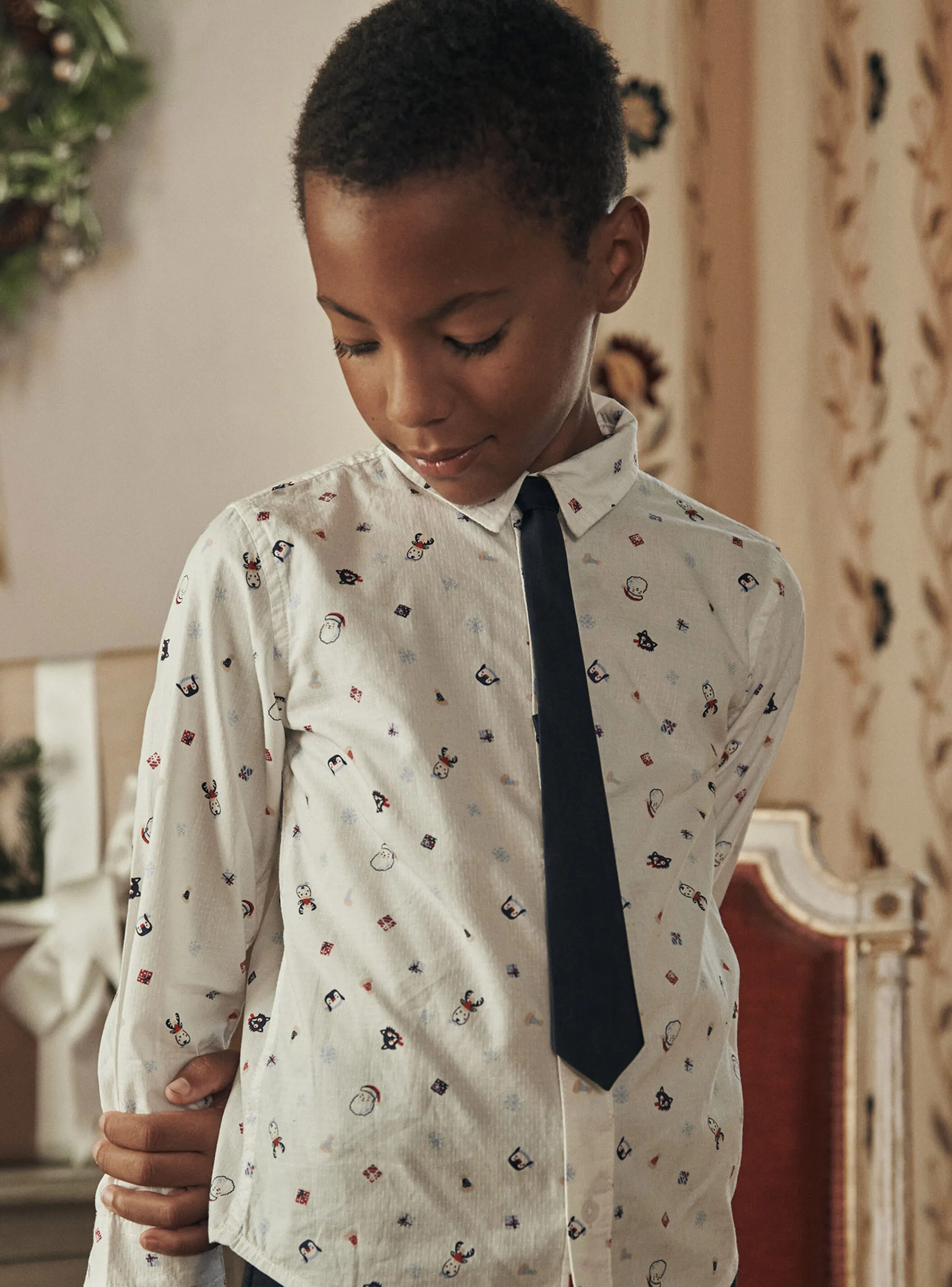 Best Sergent Major White Christmas print shirt