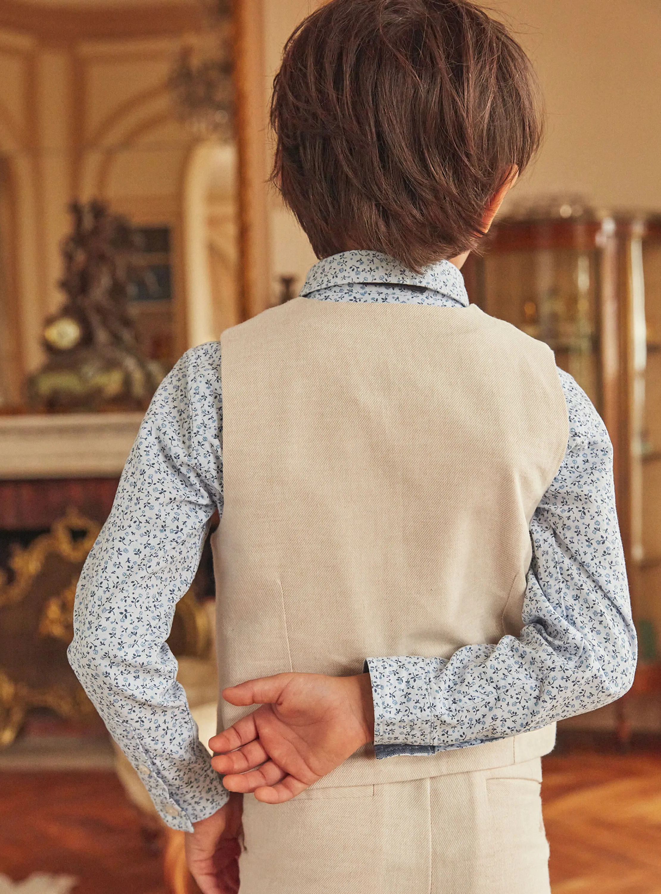 Fashion Sergent Major White WAISTCOAT