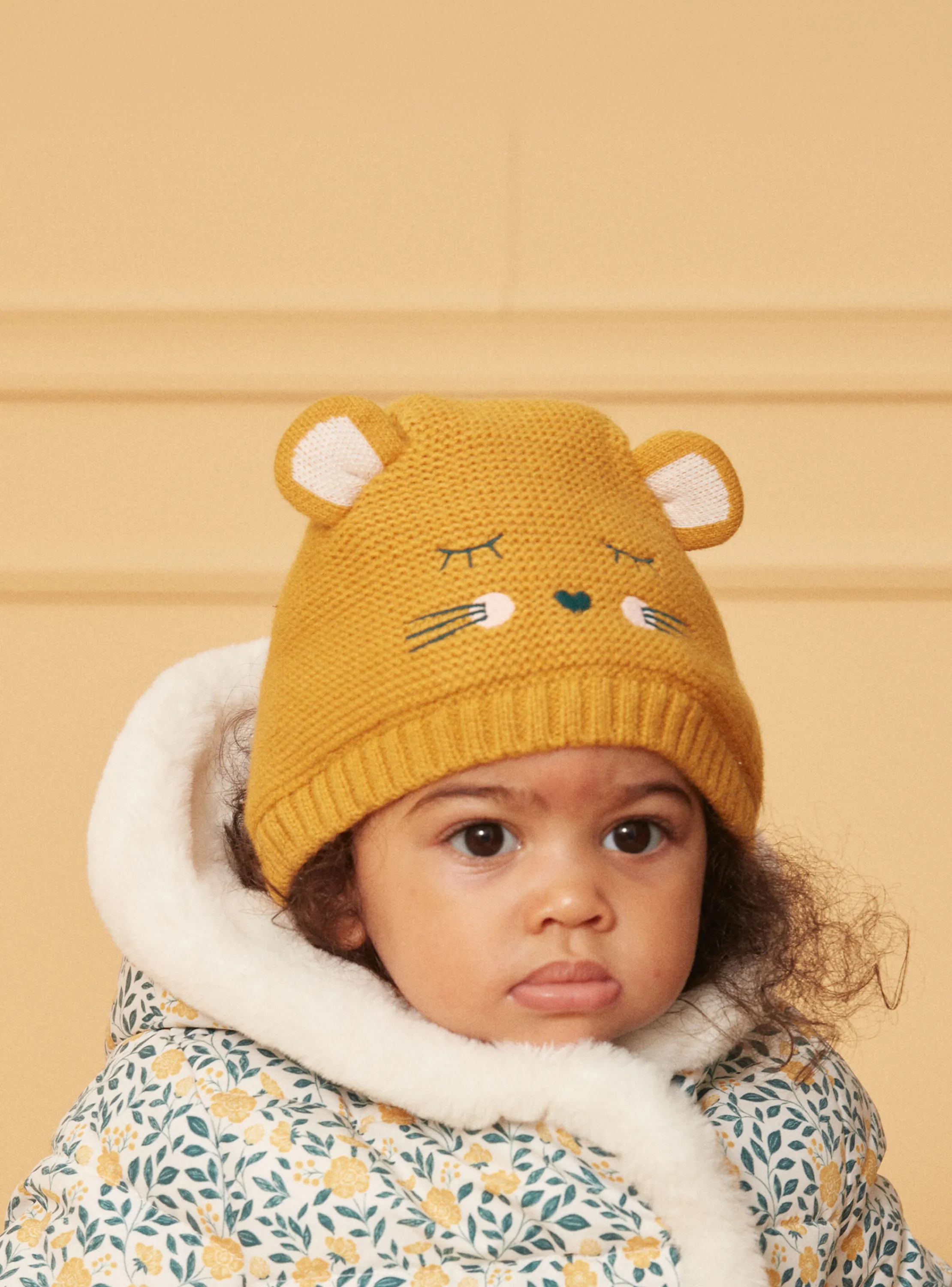 New Sergent Major Yellow BEANY
