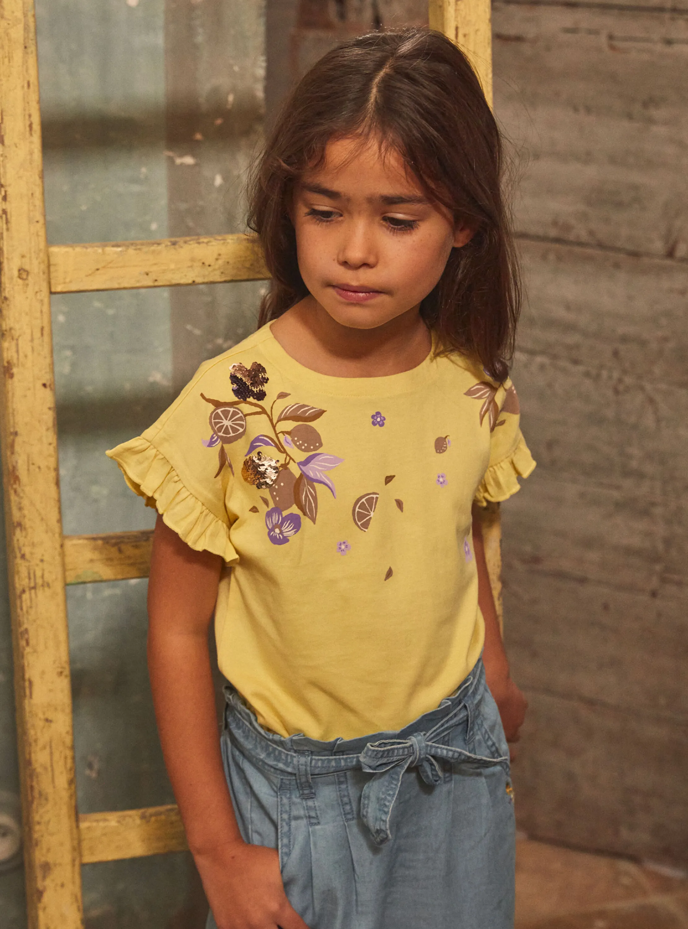 Flash Sale Sergent Major Yellow TEE SHIRT SS